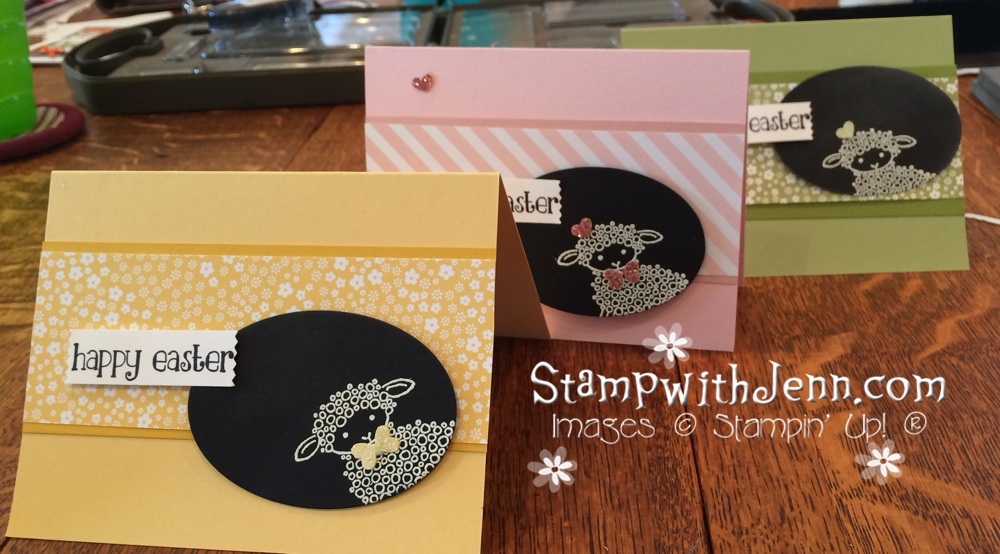 Easter Lamb Easter card | Stamp with Jenn