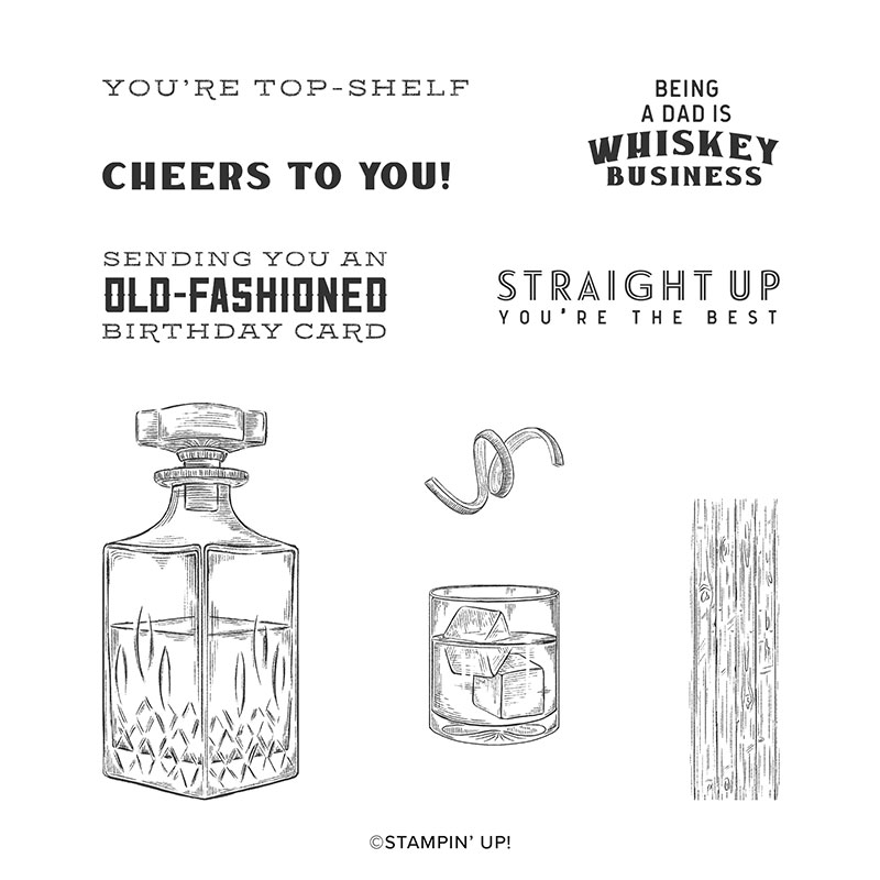 Whiskey Business Stamp set