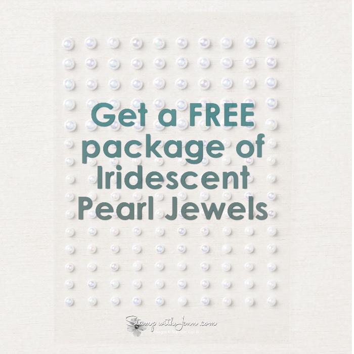 get your free package of Iridescent Pearl Basic Jewels