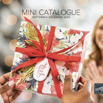Stampin' Up! Sept to December Mini Catalogue