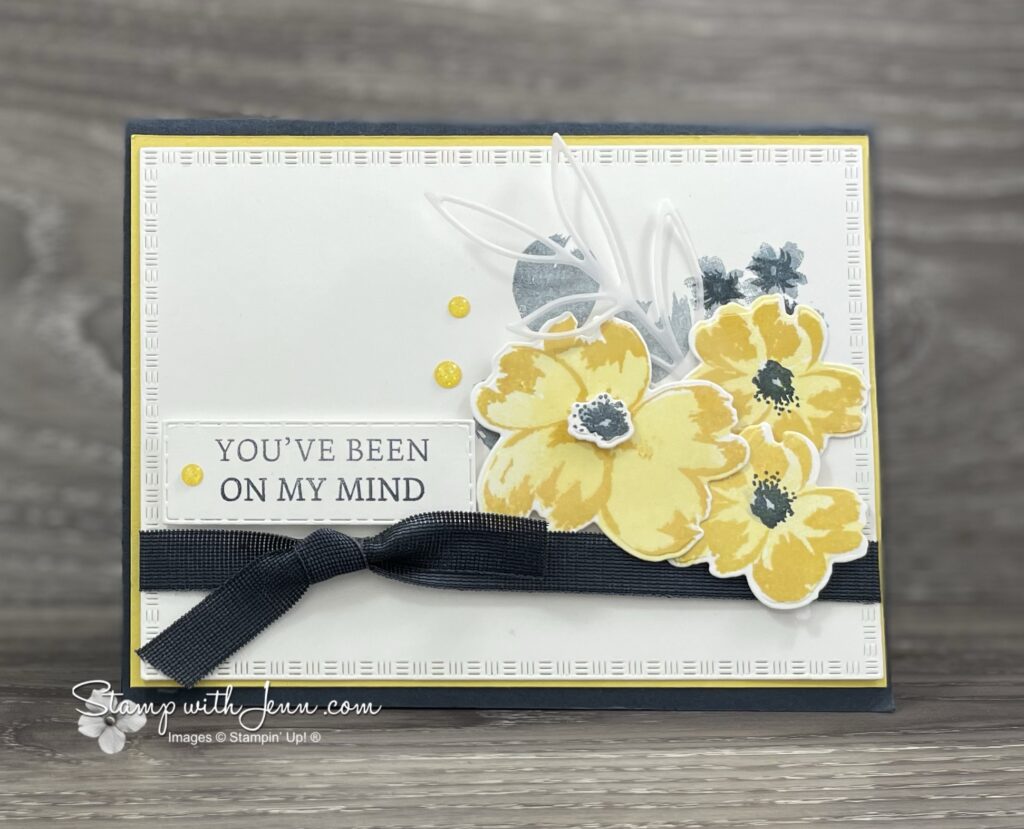 Easy Two-Step Stamping Floral Card with Stampin’ Up! Petals of Beauty ...