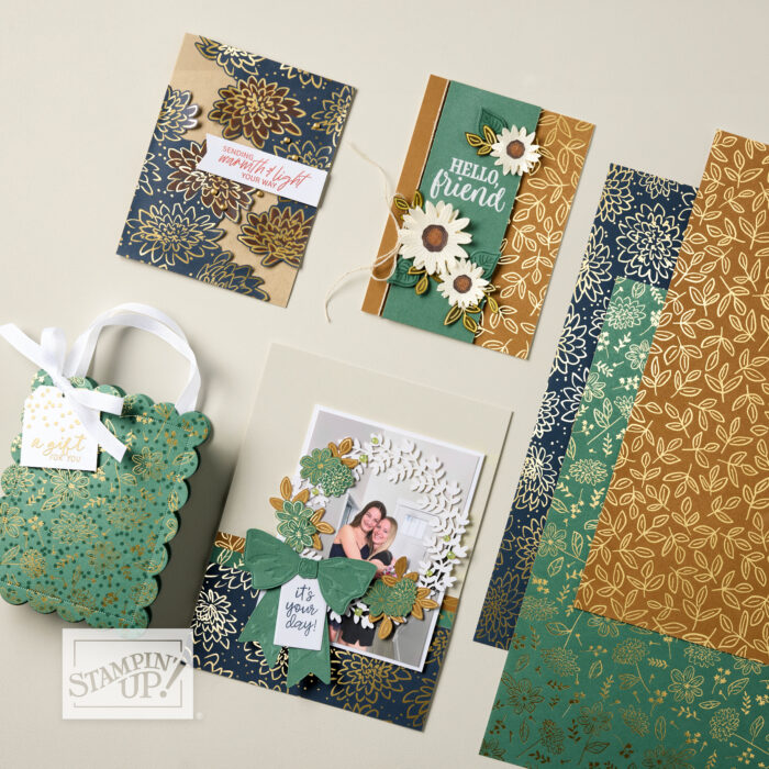 September Product of the Month handmade card inspiration