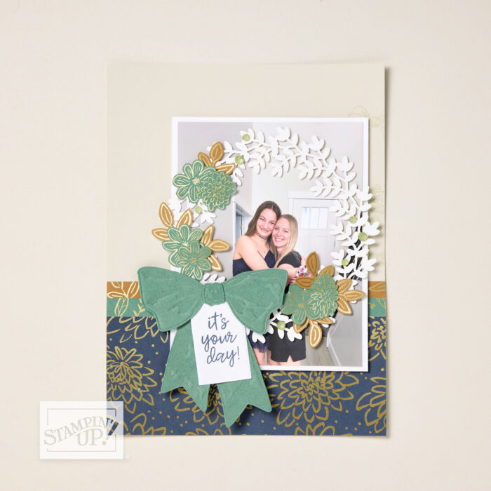 Luxe Foliage Specialty Designer Series Paper card idea