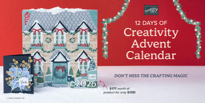 Stampin' Up! 12 Days of Creativity Advent Calendar