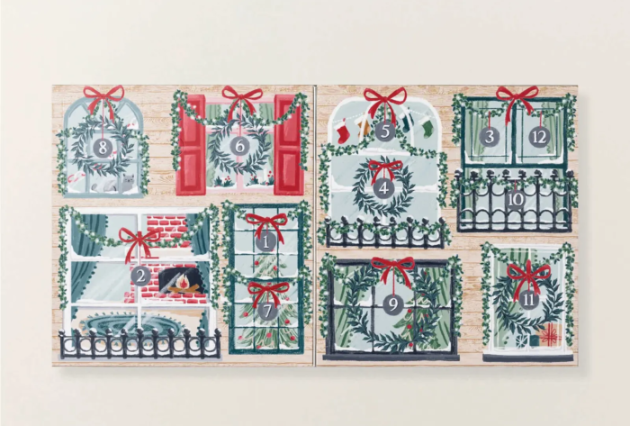 Stampin' Up! 12 Days of Creativity Advent Calendar open