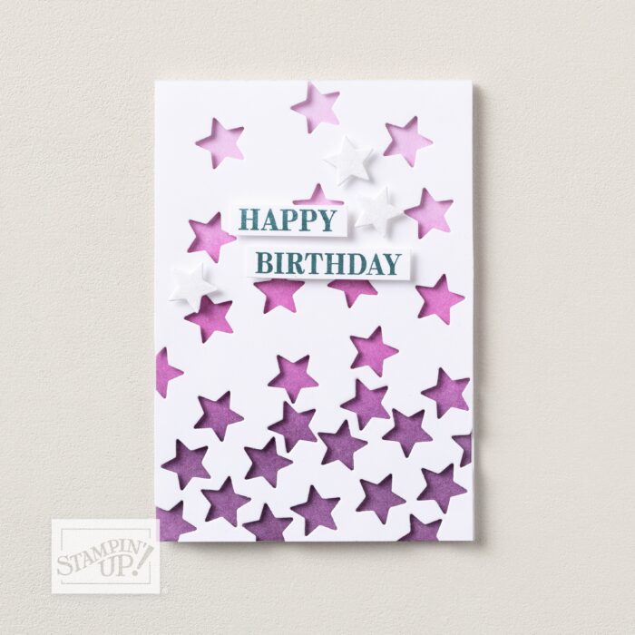 Stampin' Up! October Product of the Month 2026 Shining Stars Dies