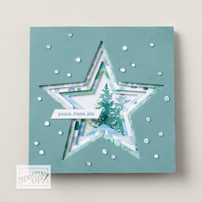Stampin' Up! October Product of the Month 2026 Shining Stars Dies