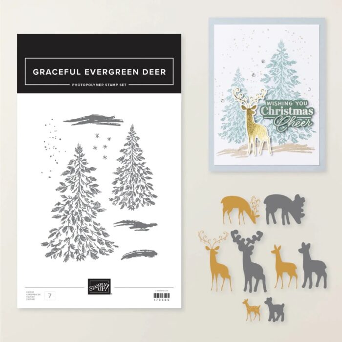 Graceful Evergreen Deer Bundle